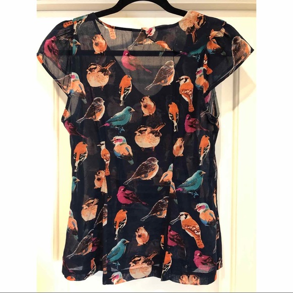 Anthropologie Meadow Rue Animal Kingdom blouse - Picture 6 of 6